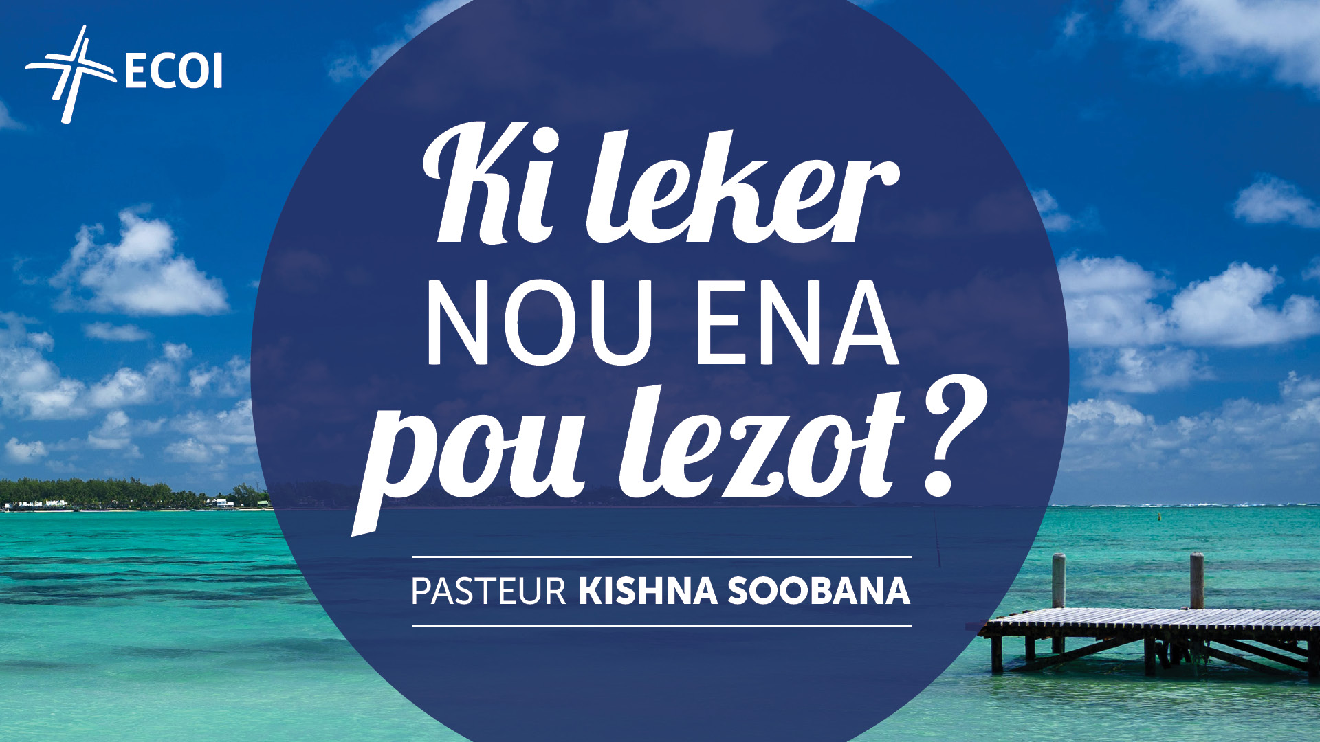 Featured image for “Ki leker nou ena pou lezot? ”